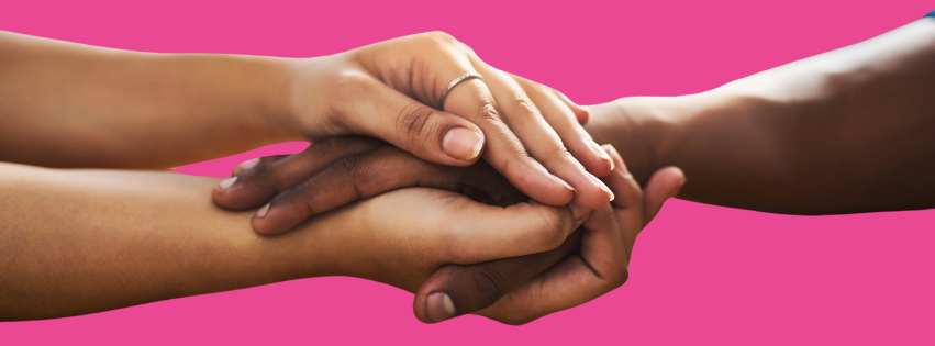 Holding hands